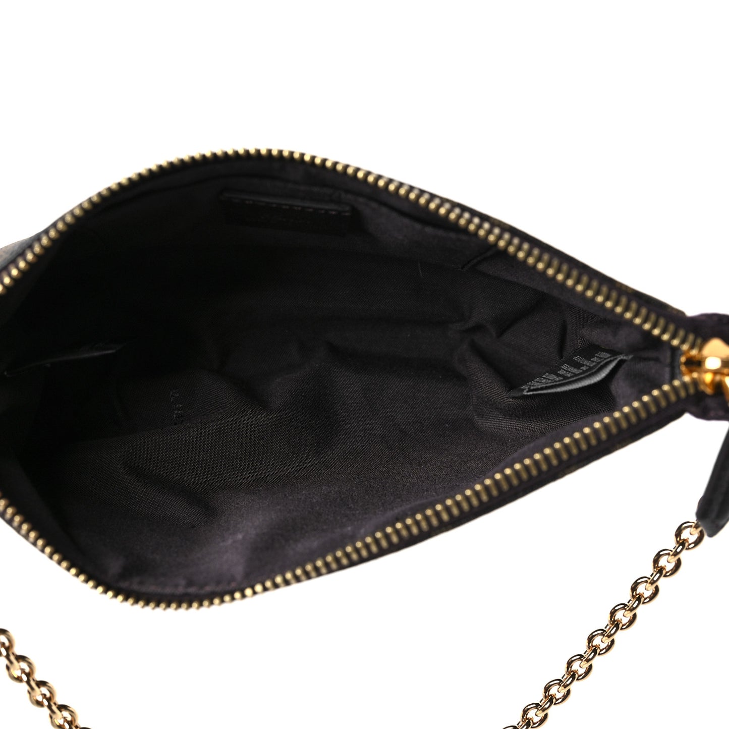 Zucca Spalmati Vitello Elite Pochette Tobacco Ebano