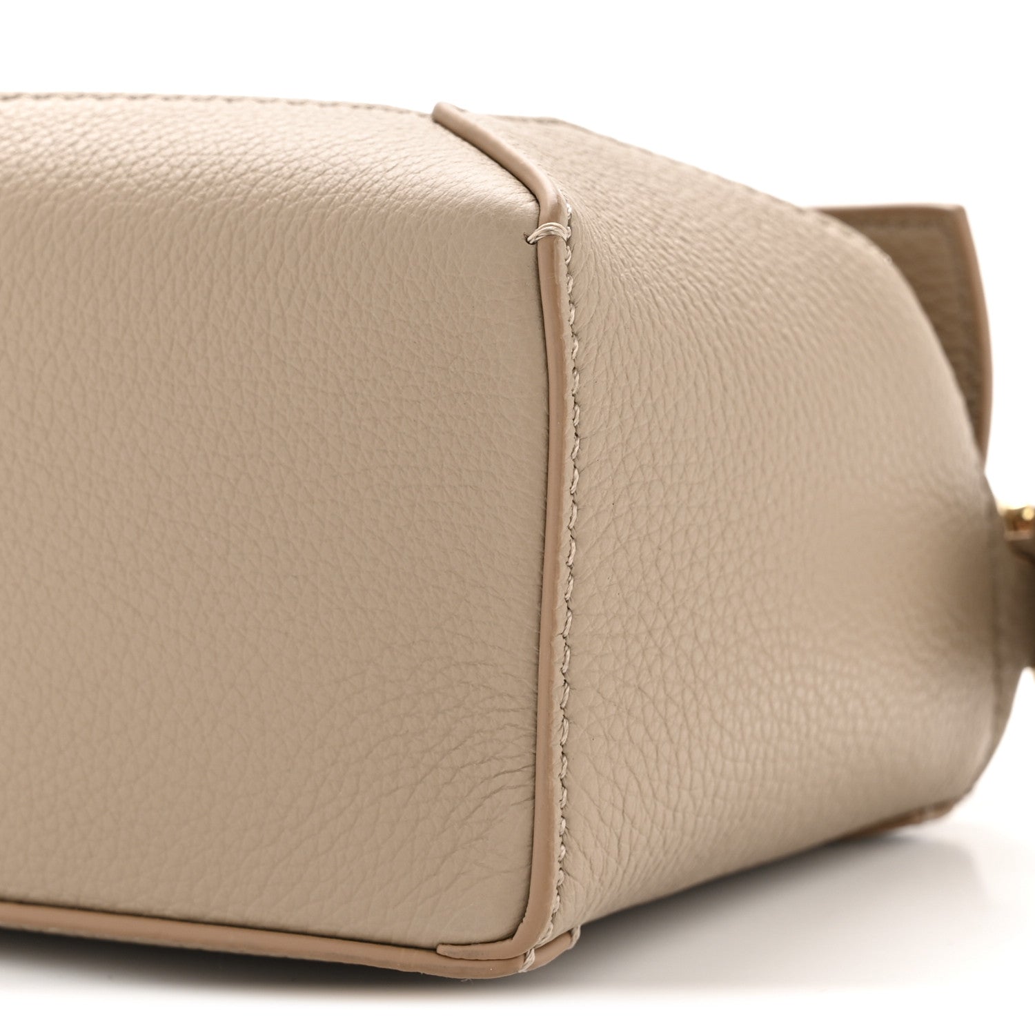 Loewe Soft Grained Calfskin Mini Puzzle Edge Bag Sand 10 of 10