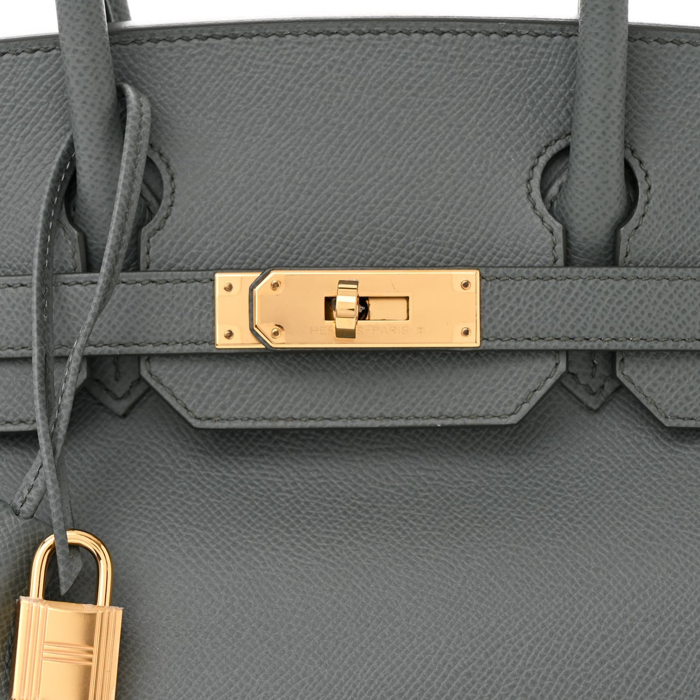 Epsom Birkin 30 Vert Amande