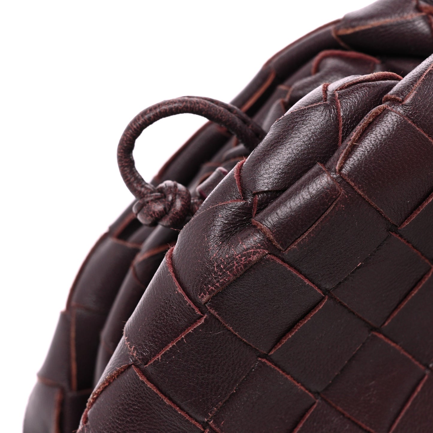 Nappa Intrecciato The Mini Pouch Grape
