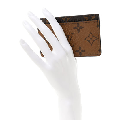 Louis Vuitton LOUIS VUITTON Reverse Monogram Card Holder 2 of 11