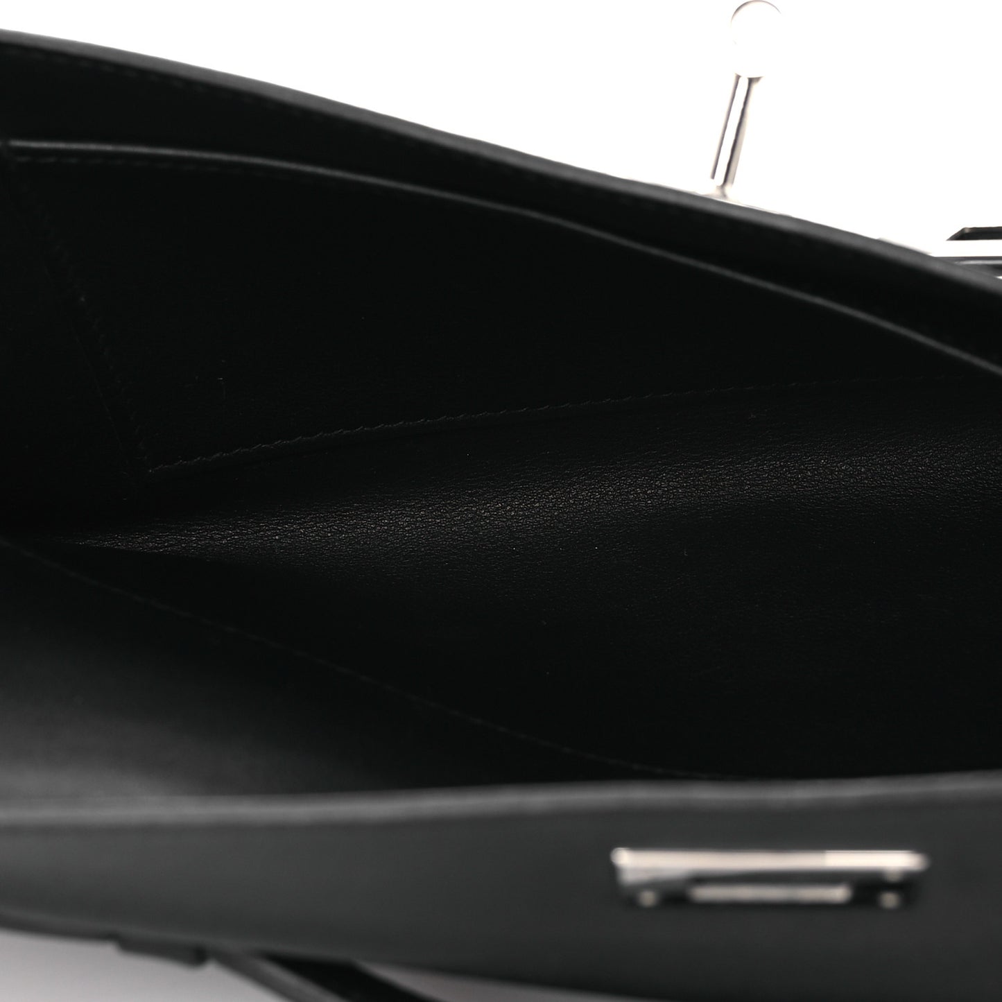 Swift Kelly Cut Clutch Pochette Black