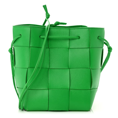 Bottega Veneta Nappa Maxi Intrecciato Cassette Bucket Bag Parakeet 1 of 9