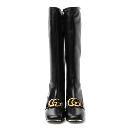 Gucci Malaga Kid GG Victoire 55mm Boots 39 Black 2 of 8