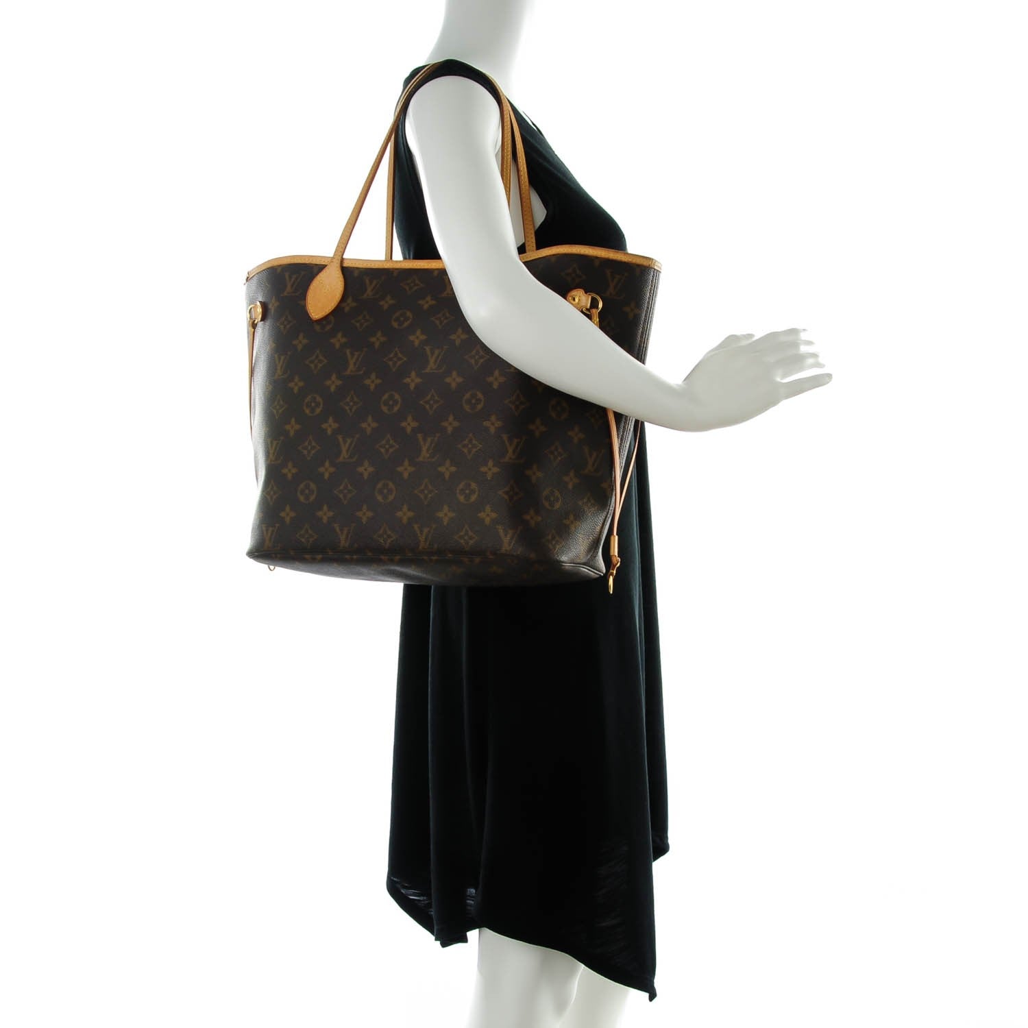 Louis Vuitton Monogram Neverfull MM 2 of 7