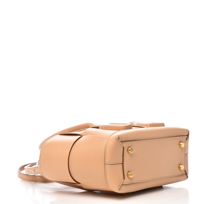 Bottega Veneta French Calfskin Maxi Intrecciato Mini Arco Nude 4 of 10