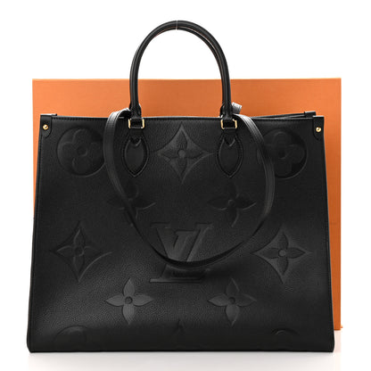 Louis Vuitton Empreinte Monogram Giant Onthego GM Black 10 of 10
