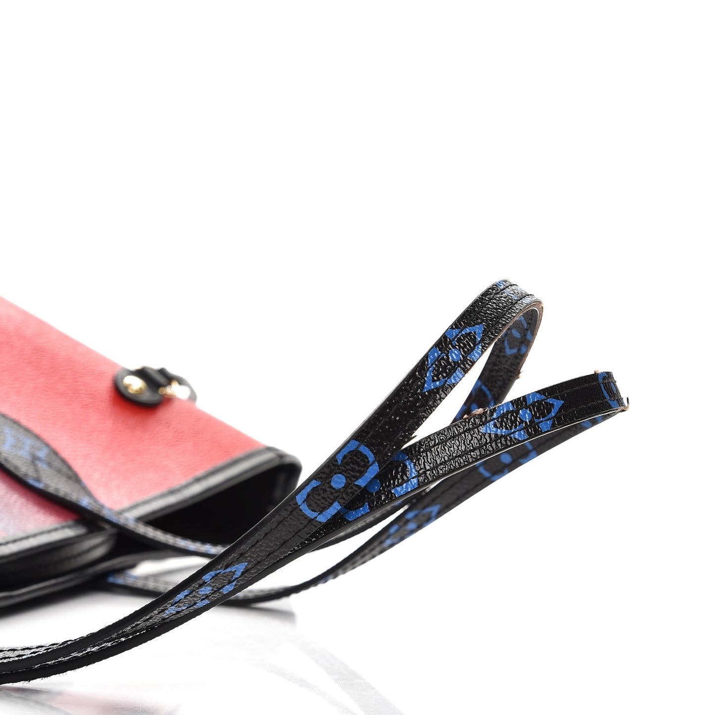 Damier Race Neverfull MM Noir Rouge