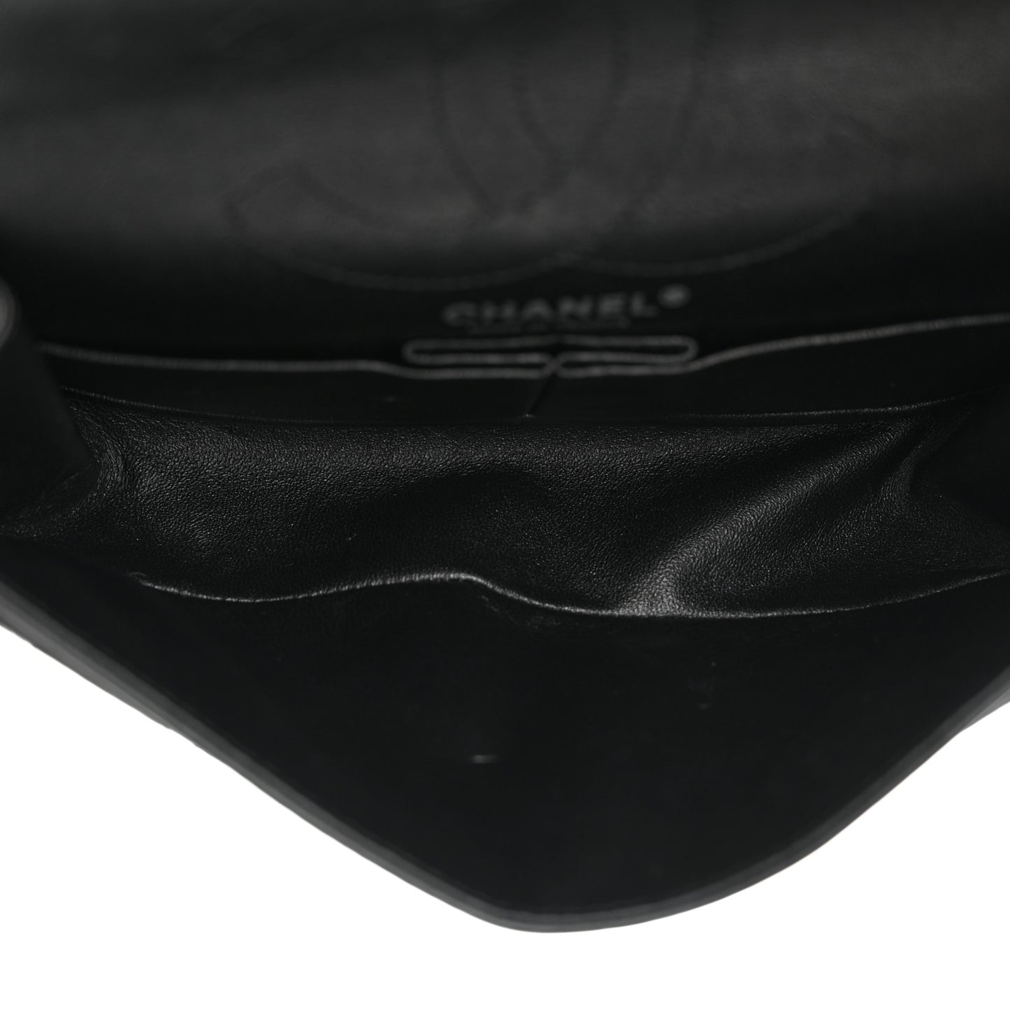 Aged Calfskin Lucky Charms 2.55 Reissue 225 Flap Black