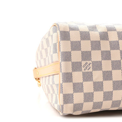 Louis Vuitton Damier Azur Speedy Bandouliere 25 8 of 9
