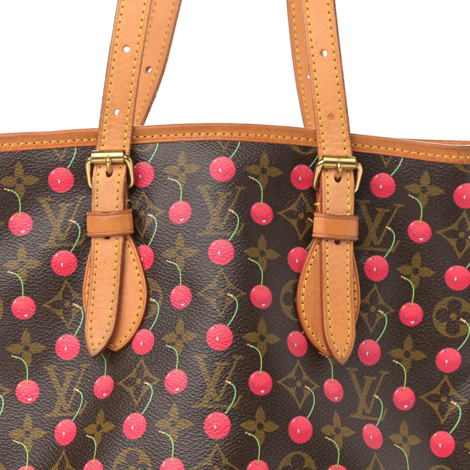 Louis Vuitton Monogram Cerises Bucket Bag 8 of 12