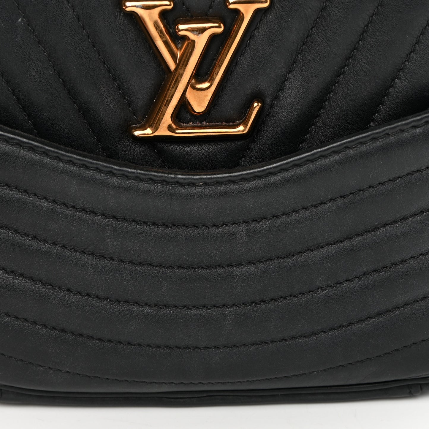 Calfskin New Wave Camera Bag Black