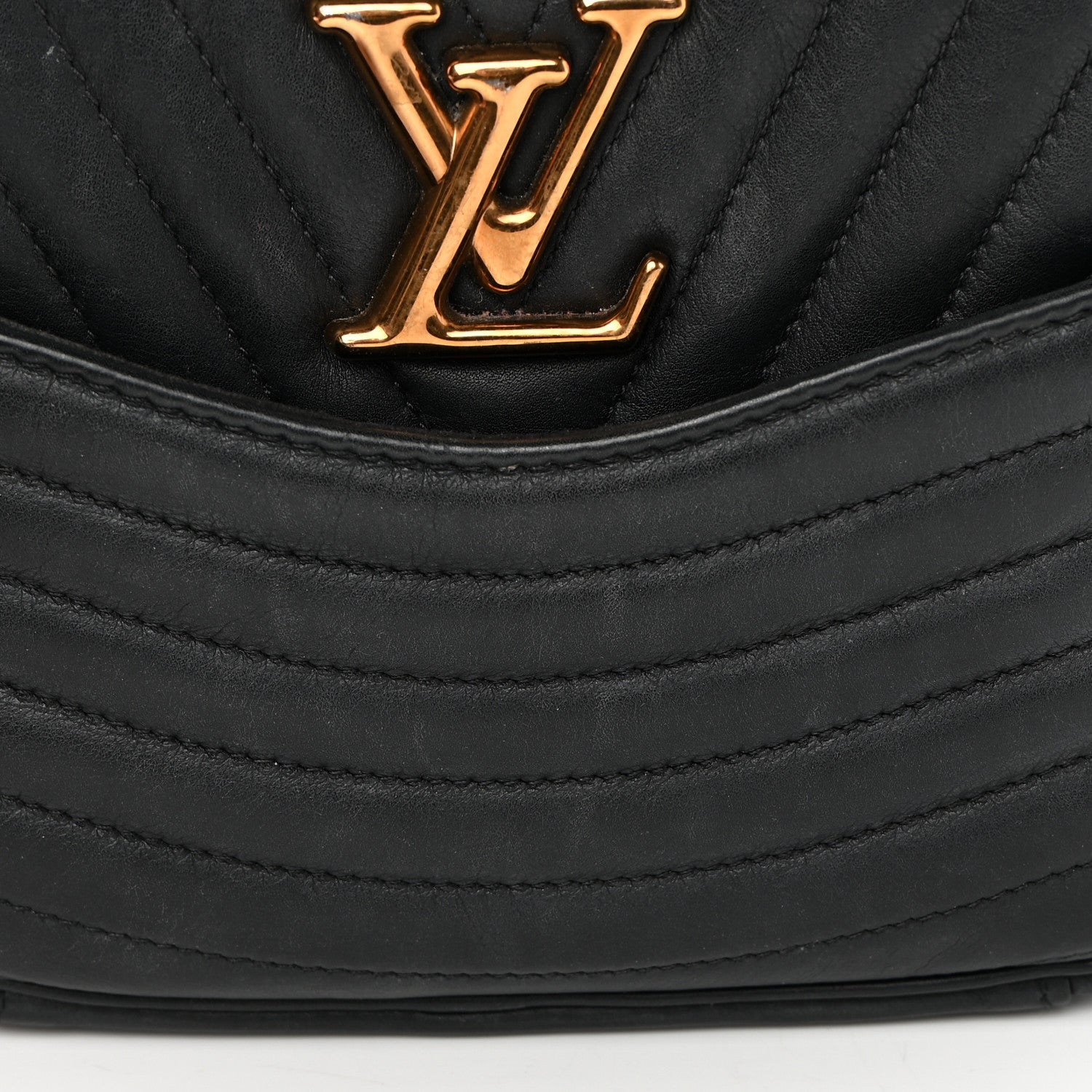 Louis Vuitton Calfskin New Wave Camera Bag Black 13 of 15
