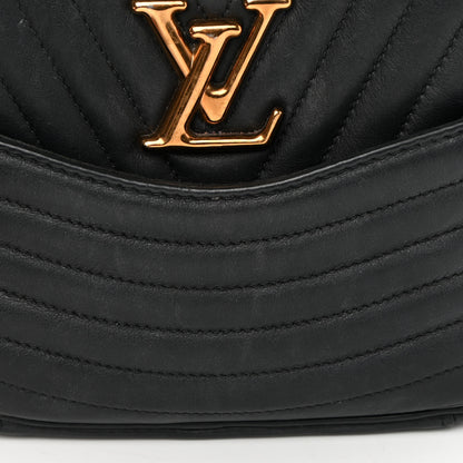 Louis Vuitton Calfskin New Wave Camera Bag Black 13 of 15