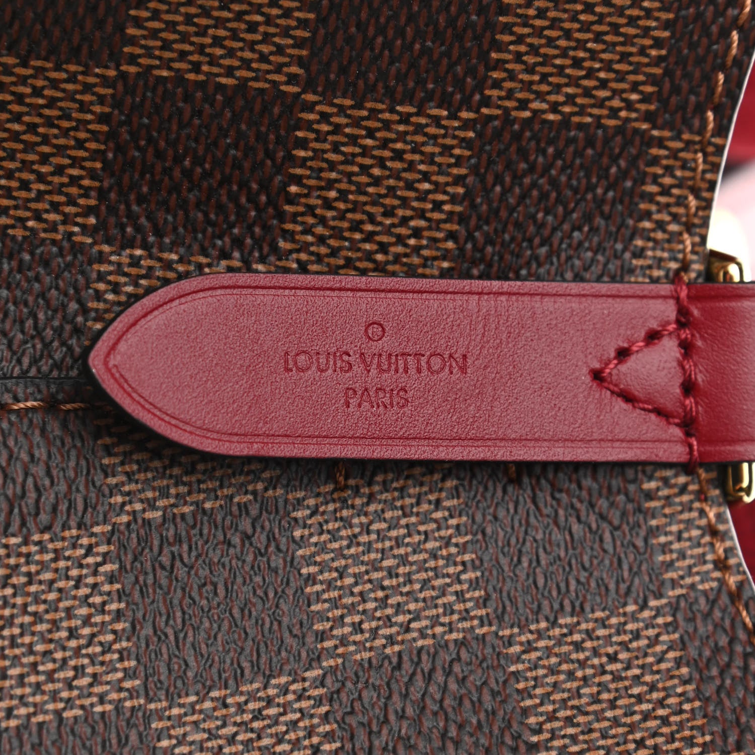 Louis Vuitton Damier Ebene Neonoe MM Cherry Berry 6 of 8