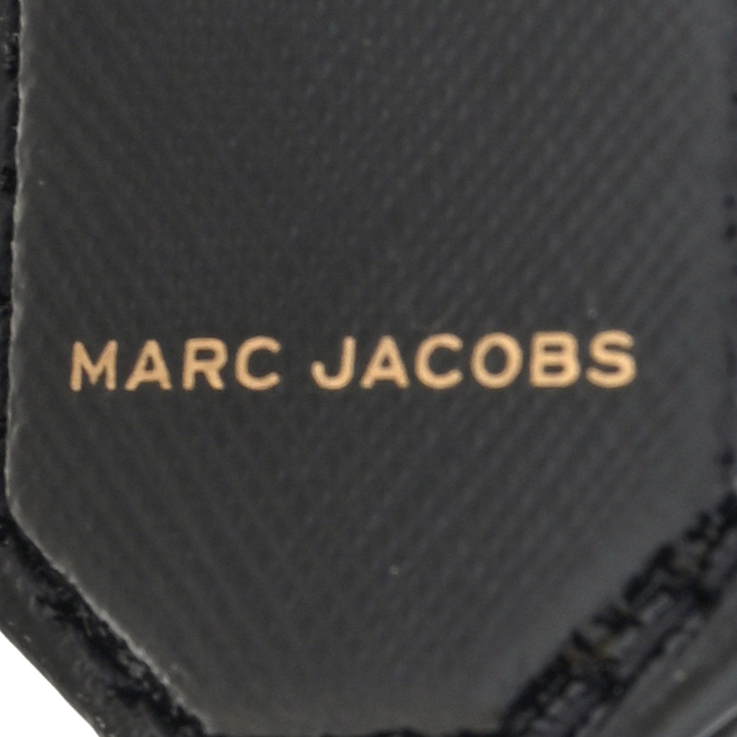 Nylon Webbing Logo Strap Black