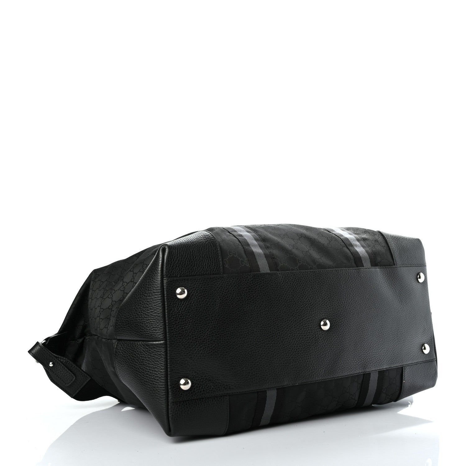 Gucci Nylon Monogram XL Duffle Bag Black 3 of 8