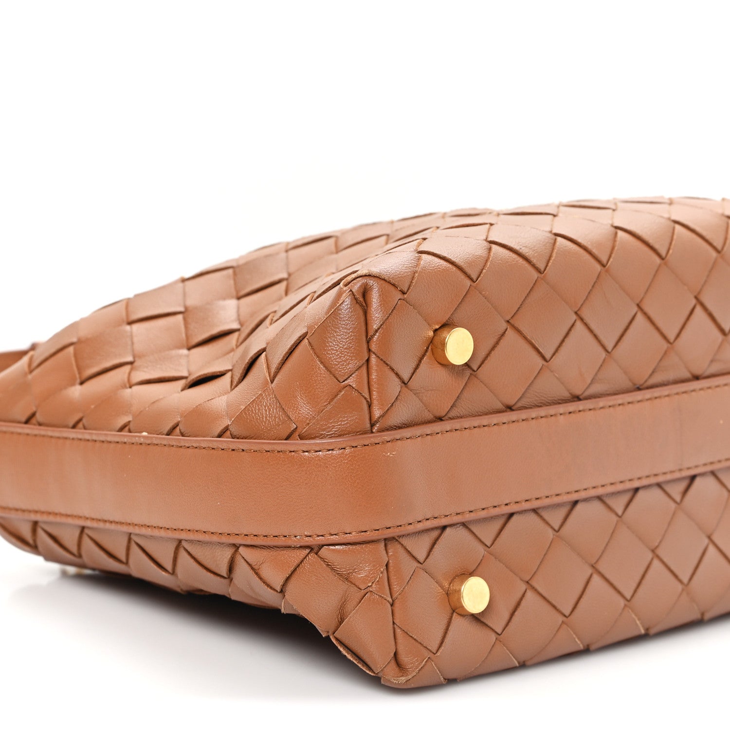 Bottega Veneta Nappa Intrecciato Mini Wallace Wood 8 of 11