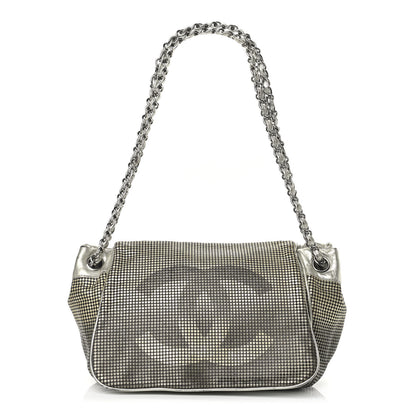 Chanel Metallic Lambskin Perforated Hollywood Accordion Flap Bag Gold 1 of 16