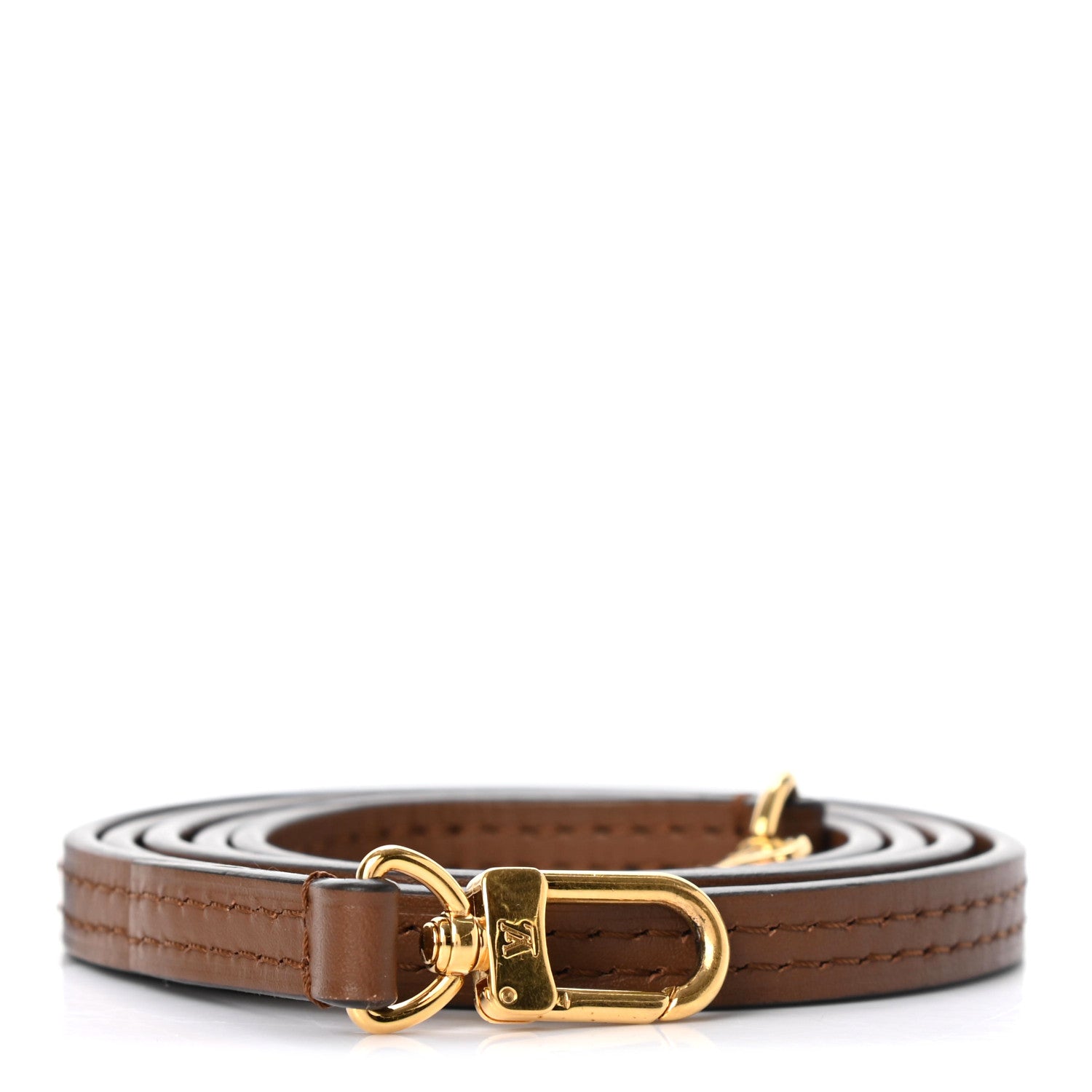 Louis Vuitton Calfskin 12mm Shoulder Strap Brown 1 of 3