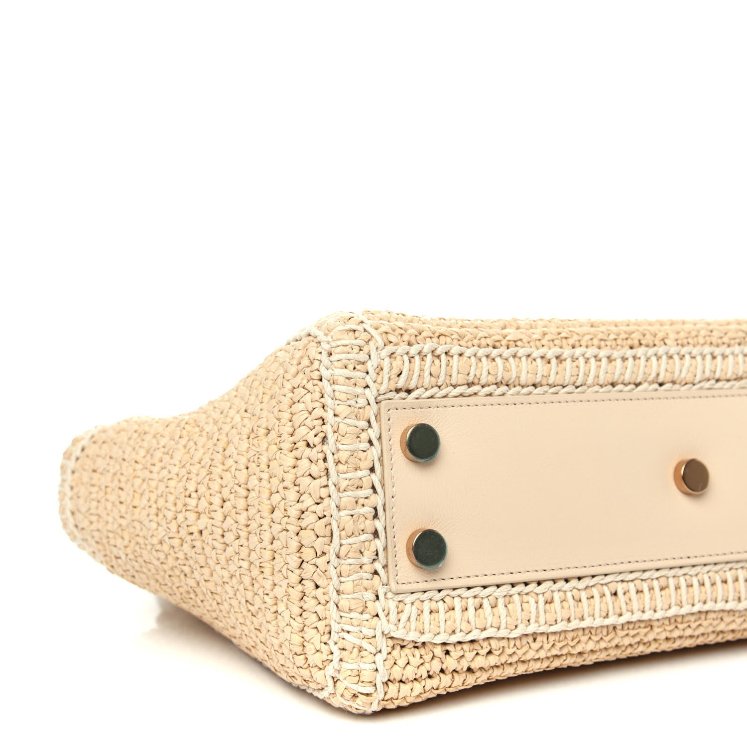 Saint Laurent Raffia Baby Monogram Downtown Cabas Naturale 8 of 10