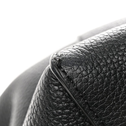 Celine Soft Grained Calfskin Medium Belt Cabas Phantom Black 16 of 18
