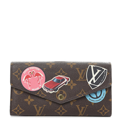 Louis Vuitton Monogram World Tour Sarah Wallet 1 of 5