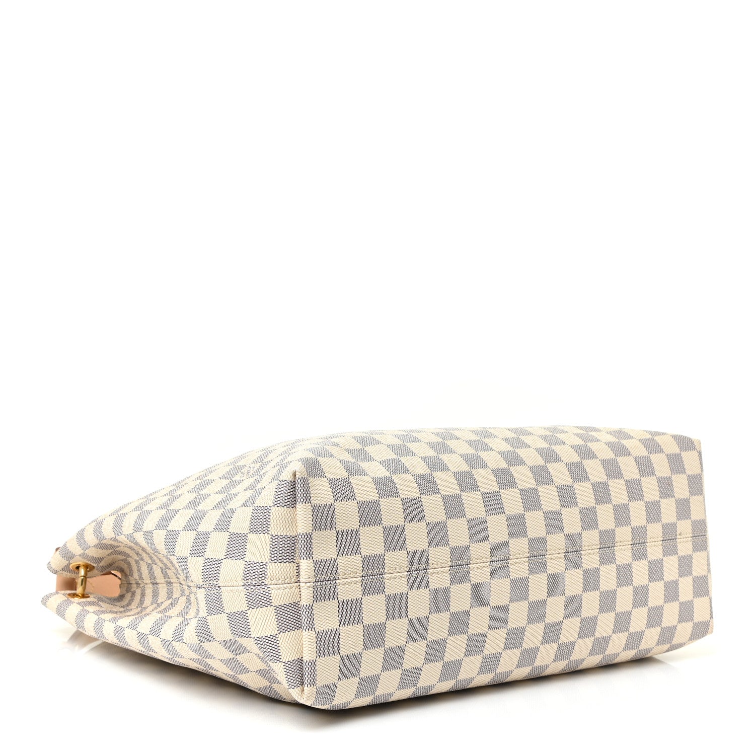 Louis Vuitton Damier Azur Graceful MM Rose Ballerine 4 of 20