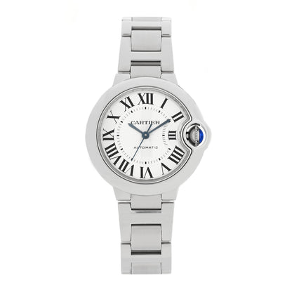 Cartier Stainless Steel 33mm Ballon Bleu De Cartier Automatic Watch 1 of 4