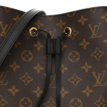 Louis Vuitton Monogram Neonoe MM Black 8 of 10
