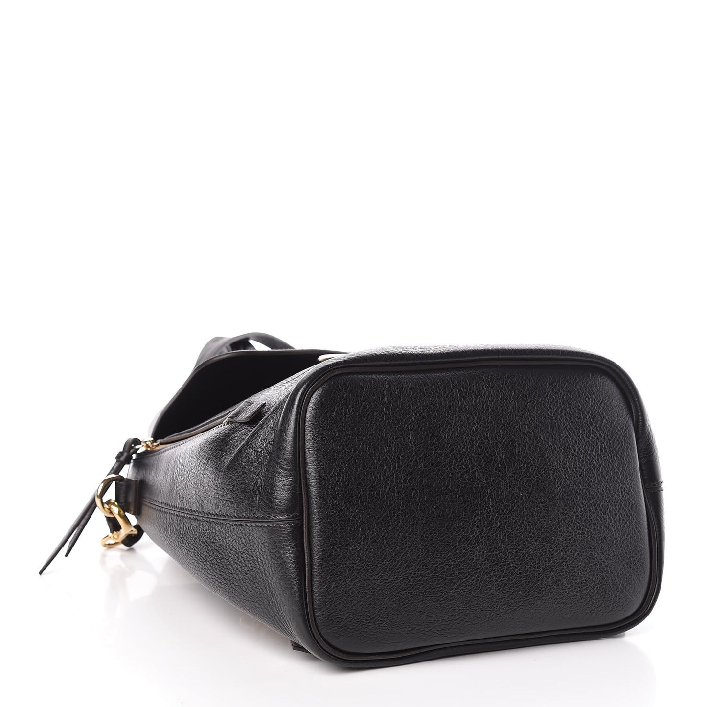 Suede Calfskin Small Faye Backpack Black