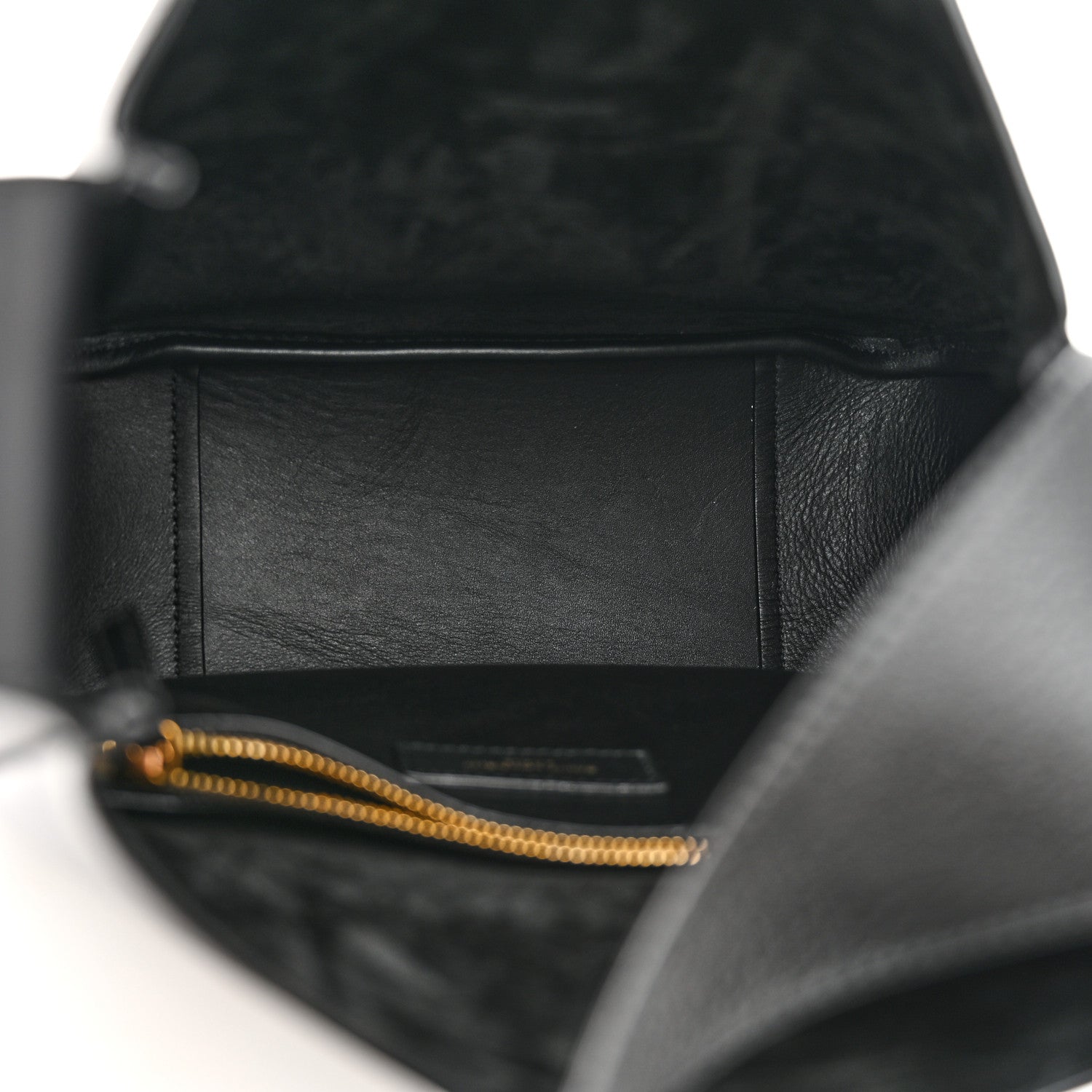 Saint Laurent Smooth Calfskin Small Le 5 A 7 Soft Hobo Black 5 of 10