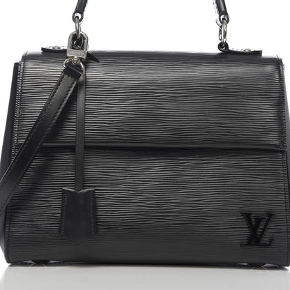 Louis Vuitton Epi Cluny BB Black 9 of 9