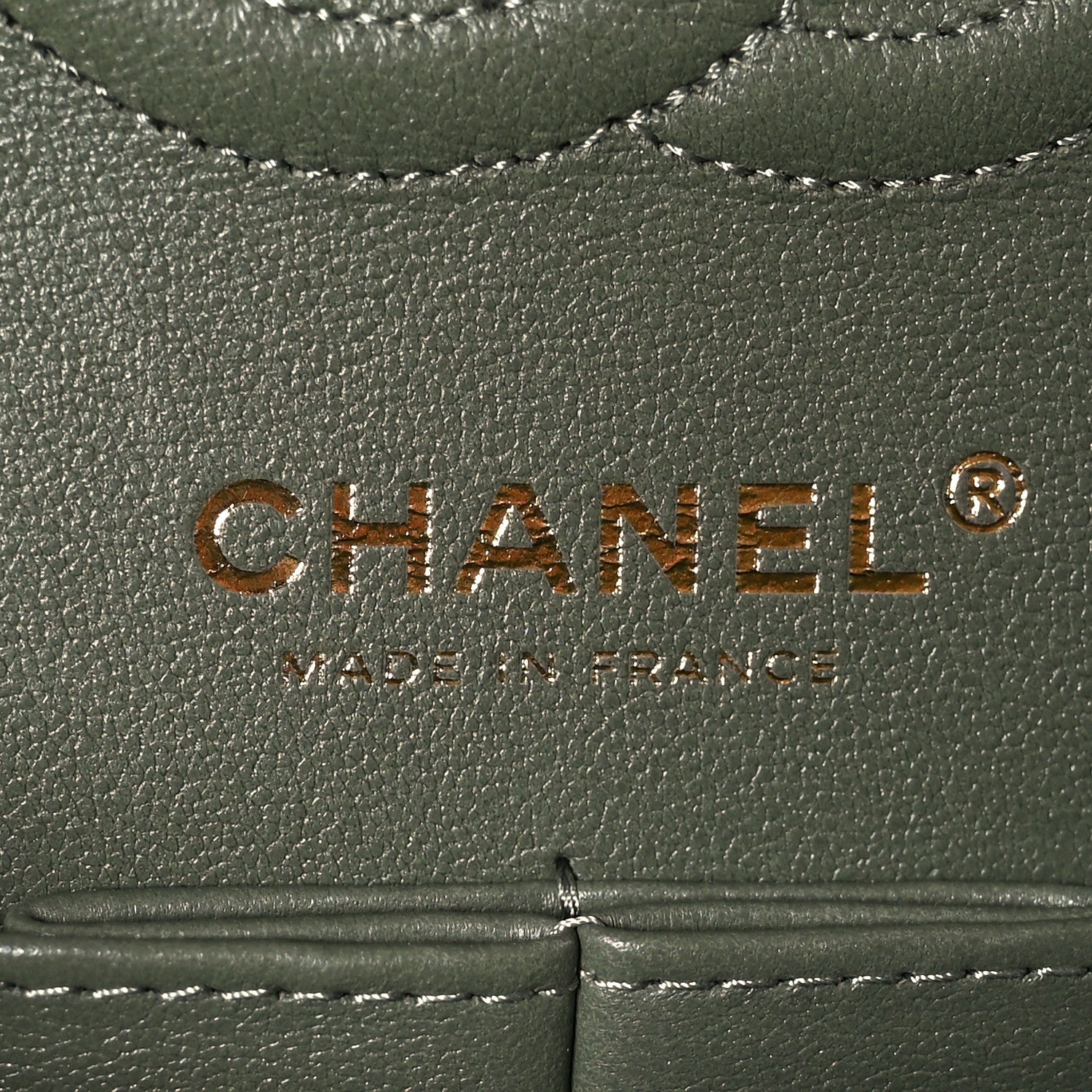 Chanel Caviar Quilted Small Double Flap Green 6 of 10