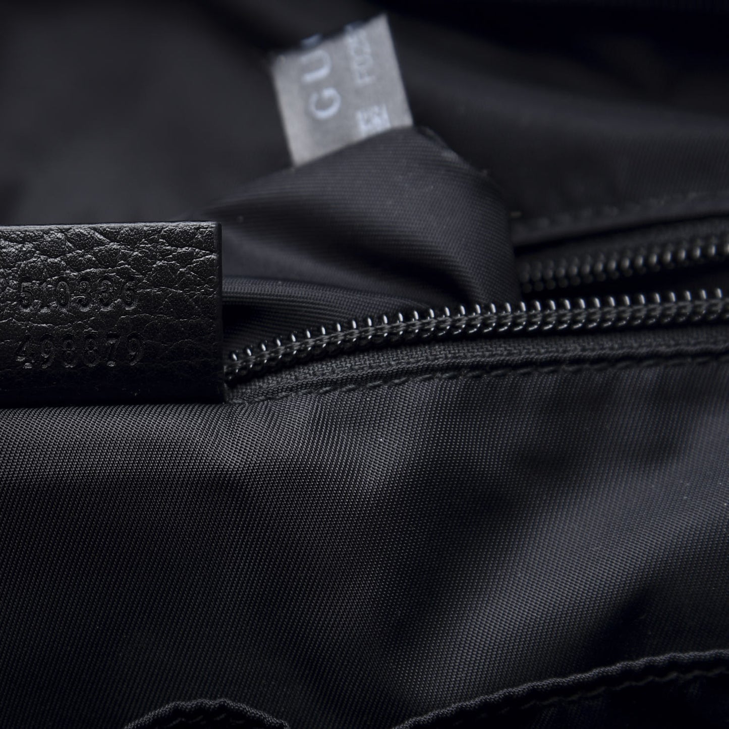 Nylon Monogram Medium Light Double Buckle Backpack Black