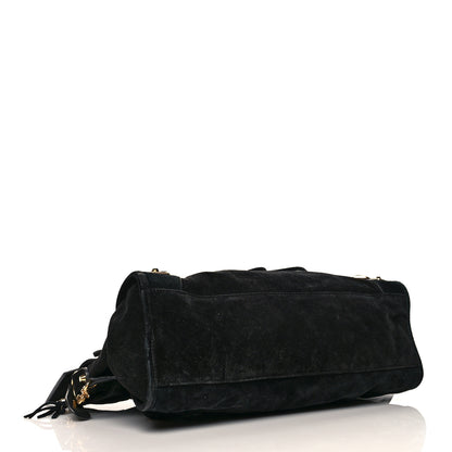 Balenciaga Baby Daim Gold Metallic Edge Hardware City Black 3 of 16