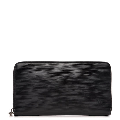 Louis Vuitton Epi Zippy Organizer Wallet Black 1 of 13