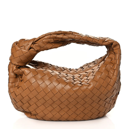 Bottega Veneta Nappa Intrecciato Teen Jodie Hobo Caramel 1 of 10