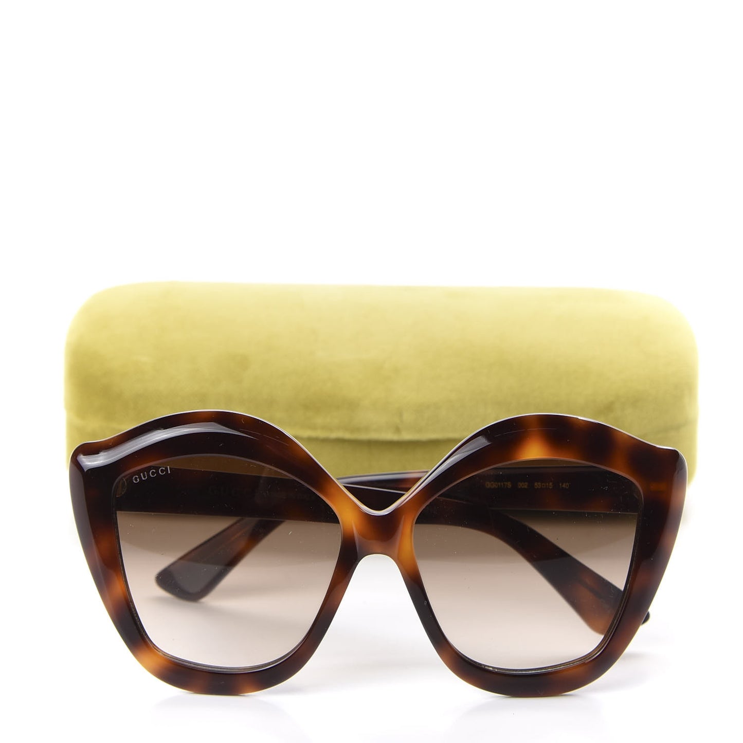 Cat Eye GG0117S Sunglasses Tortoise