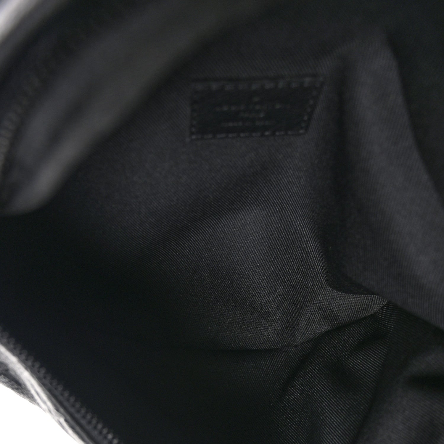 Louis Vuitton LOUIS VUITTON Calfskin Monogram Shadow Discovery Bumbag Black 5 of 9