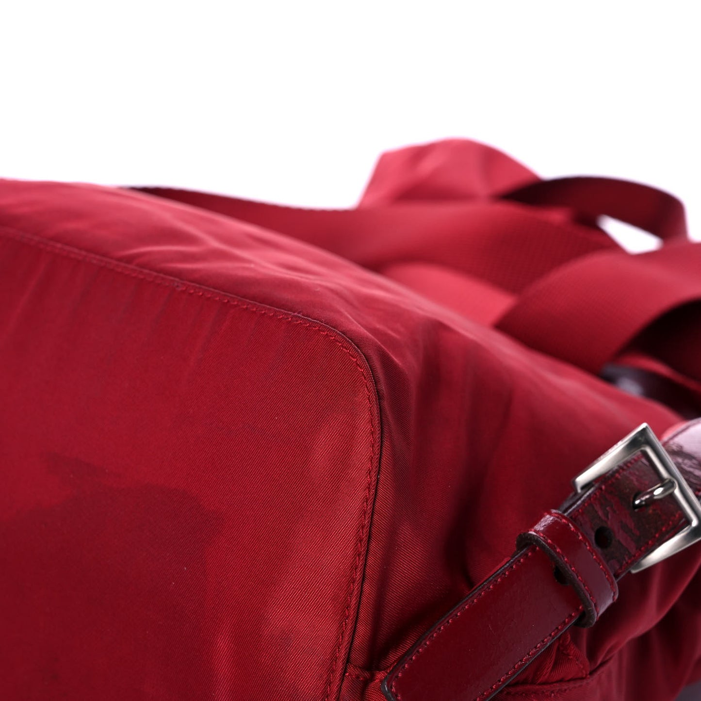 Tessuto Nylon Vela Medium Backpack Cerise