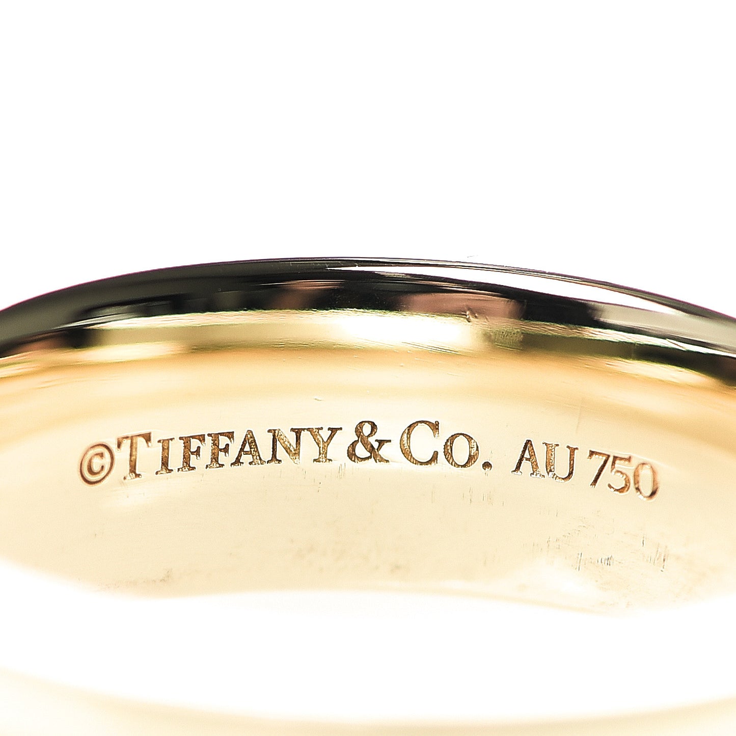 18K Yellow Gold T Two Ring 49 4.75