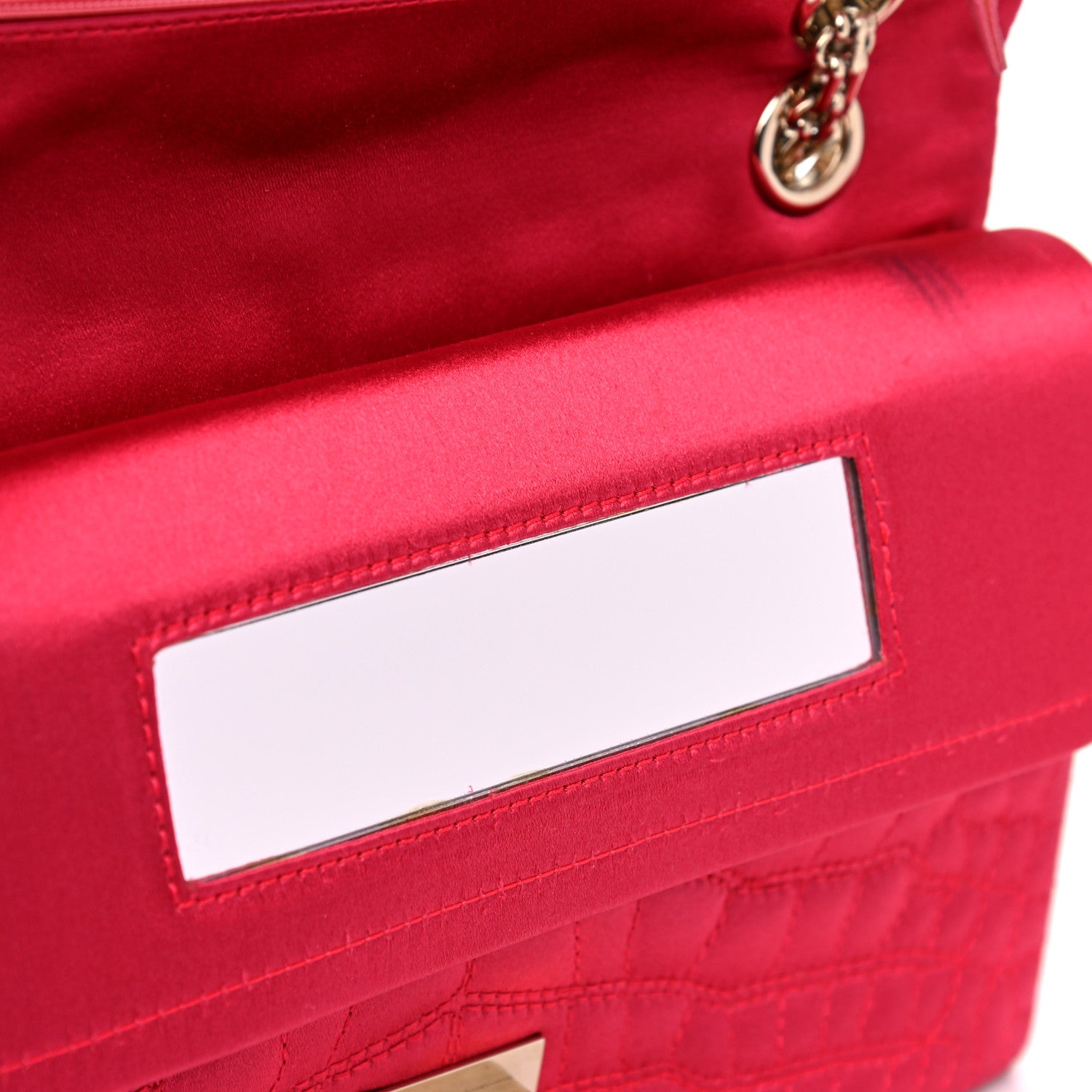 Chanel Satin Coco's Croc 2.55 Reissue 225 Flap Pink 17 of 19