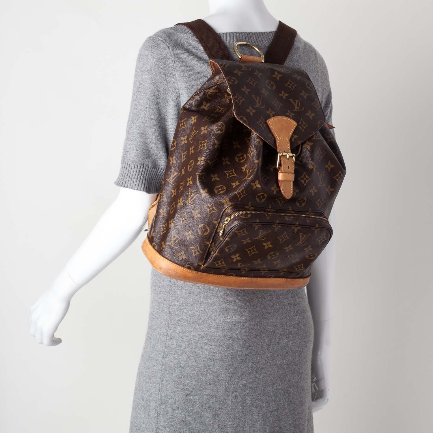 Louis Vuitton Monogram Montsouris GM Backpack 2 of 9