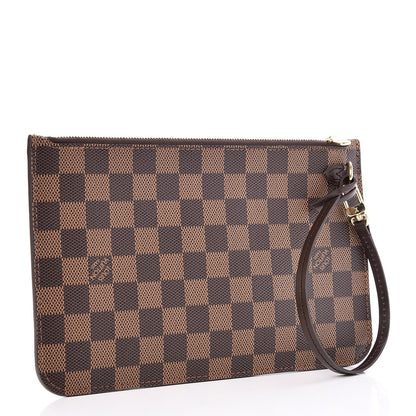 Louis Vuitton Damier Ebene Neverfull MM GM Pochette 3 of 8