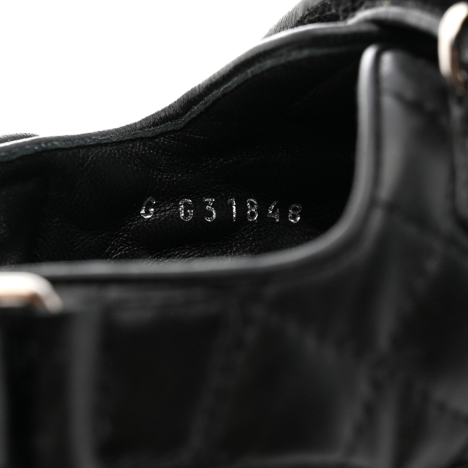 Chanel Lambskin Velcro Dad Sandals 38 Black 7 of 8