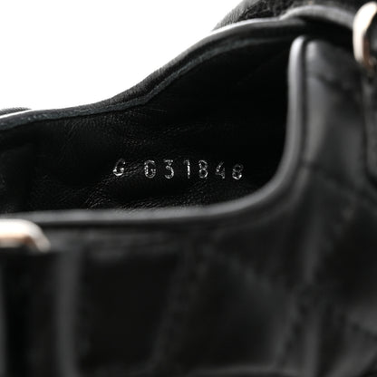 Chanel Lambskin Velcro Dad Sandals 38 Black 7 of 8