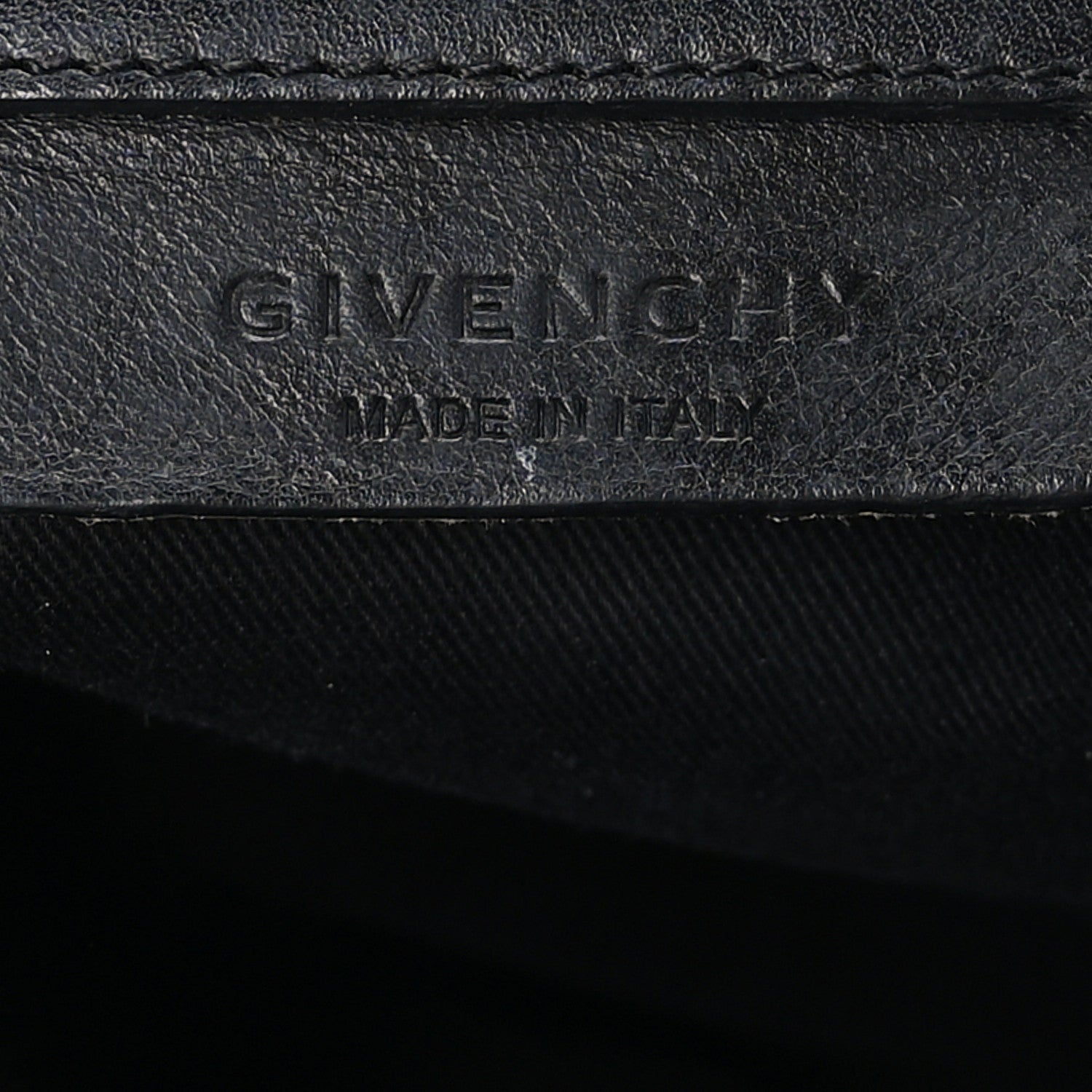 Givenchy Nubuck Crocodile Embossed Medium Antigona Washed Black 5 of 8