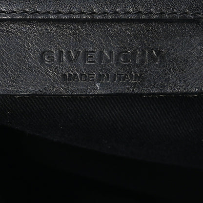 Givenchy Nubuck Crocodile Embossed Medium Antigona Washed Black 5 of 8