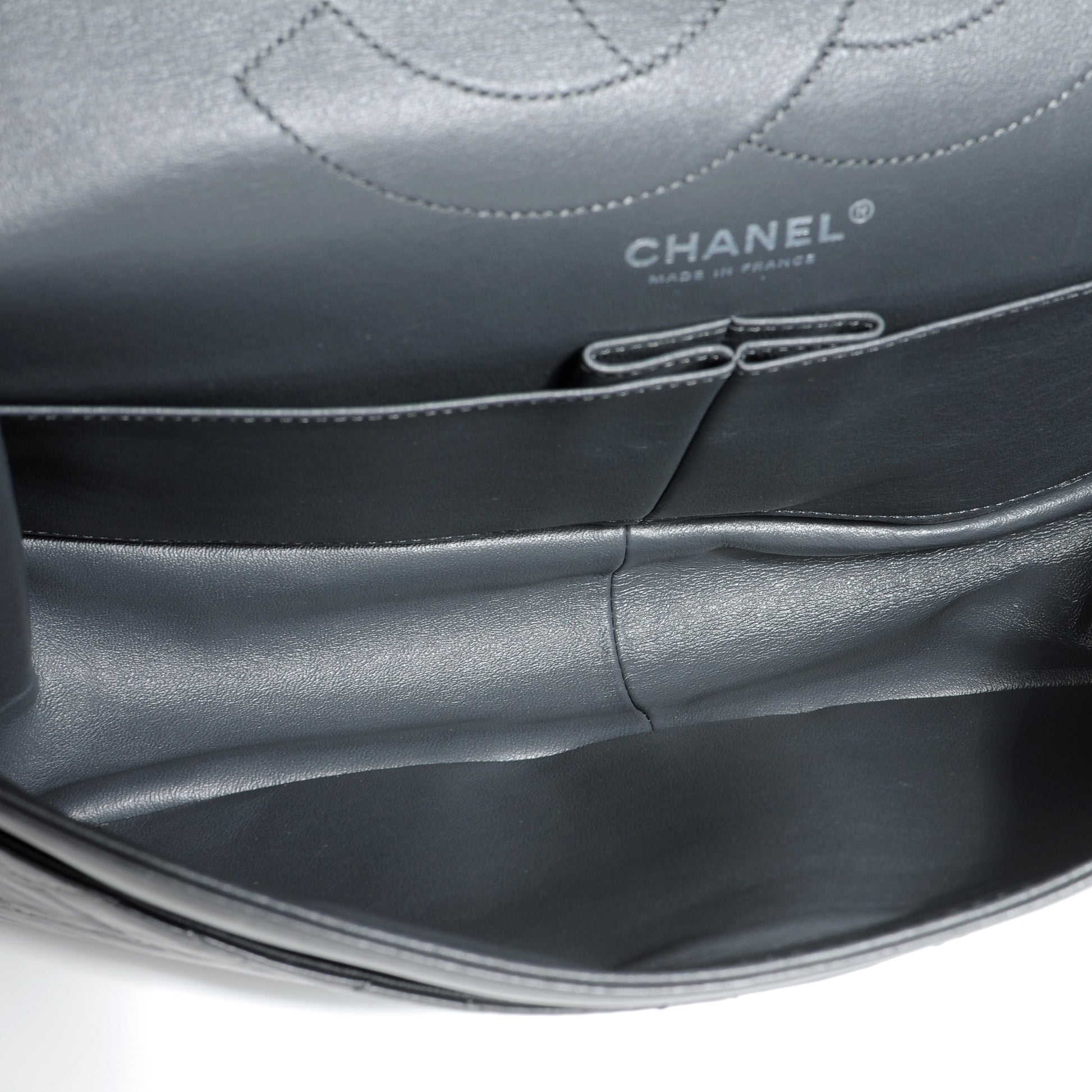 Chanel Aged Calfskin 2.55 Reissue 227 Flap Grey 8 of 8